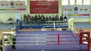 Турнир по боксу в Тбилиси по имени Давида Квачадзе (64 Кг) Оганесс Бачков Армения