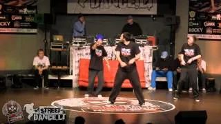 14 Rise crew @Vilnius Street Battle 2013 Hip Hop 3vs3 Preselections