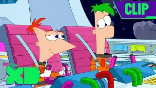 Phineas and Ferb go to Space 🪐 | Phineas and Ferb | Full Scene | @disneyxd​