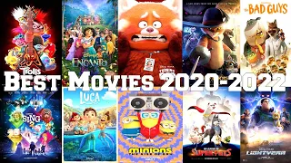 My Top 10 Best Animation Movies 2020 - 2022