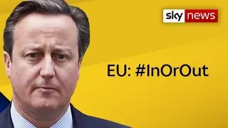 David Cameron - 'EU: In Or Out?'