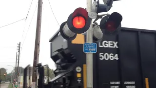 W 19th Street railroad crossing, DAIR 3025, 3029, and 3030, Sioux City, IA