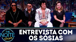 Entrevista com os sósias de Neymar, Ronaldinho Gaúcho, Sandy e Elvis Presley | The Noite (23/07/18)