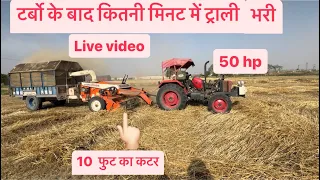 कमाल कर दिया 50 hp के ट्रेक्टर ने (turbo upgrade) #farmer #jhondeer #mahindra #power #turbo #swaraj