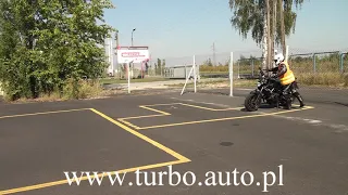 Egzamin kategorii A  - Yamaha MT 07 z Turbo Pabianice