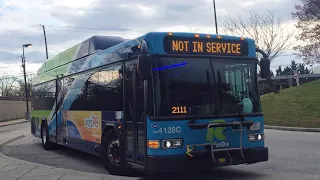 Montgomery County Ride On: 2019 Gillig Advantage LF40 CNG #4128C on Route 49