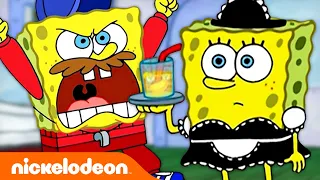 EVERY Job SpongeBob SquarePants Has Ever Had 🍳 | Nickelodeon Cartoon Universe