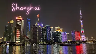 A Walk Through Shanghai // Huangpu River Cruise - 4k Video