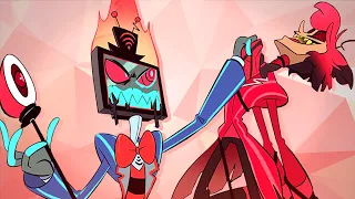 GATEKEEPER - ALASTOR VS VOX (Hazbin Hotel Comic Dub)