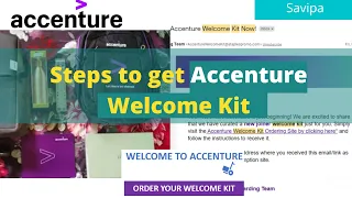 Accenture Welcome Kit (Steps to get and its overview)