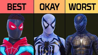 Ranking All 78 SUITS From WORST to BEST In Marvels Spider-Man 2