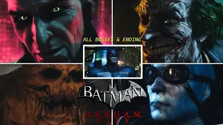 Batman: Arkham City - ALL MAIN STORY BOSSES & ENDING (NG+)