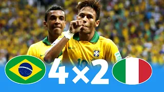 Brazil vs Italy 4-2 | 2013 Confederation Cup Extended Highlights & All Goals HD