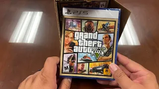 Grand Theft Auto V PlayStation 5 Case Pack Unboxing