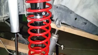 How I install supper tall front coils springs in my 80 series Lx450 fzj80 how to