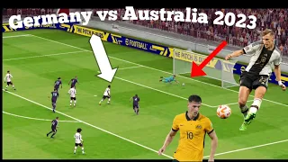 Germany vs Australia 2023 FIFA Football Match