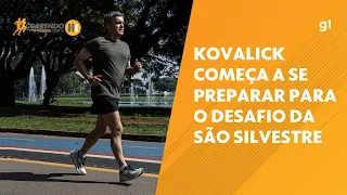 Começa o desafio de Roberto Kovalick para correr a São Silvestre I Correndo com o Hora 1