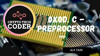 0x0D. C - Preprocessor || complete || code along || 1000%