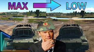 FROM MAX TO ULTRA LOW GRAPHICS in WAR THUNDER