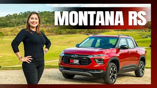 Nova Chevrolet Montana RS 2024 | Versão tem preço de Fiat Toro