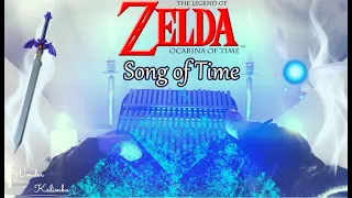 Song of Time 時の歌 - Zelda Ocarina of Time - Kalimba cover (21 keys)