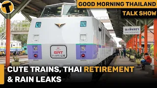 Rain causes havoc in Thailand, Retirement & Cute Trains | GMT