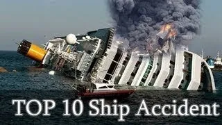 ТОП-10 Кораблекрушений / Top 10 Ship crash compilation.