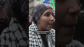 Troisième manifestation consécutive à Paris contre la guerre à Gaza