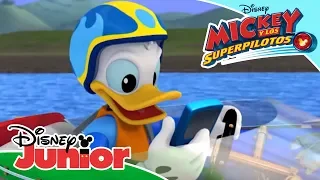 Mickey y los Superpilotos: Top 5 - Los mejores momentos de Donald | Disney Junior Oficial