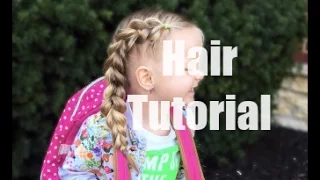 Toddler Hair Tutorial || pull through side braid