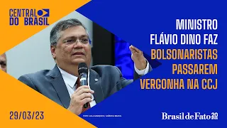 🔴 Ministro Flávio Dino faz bolsonaristas passarem vergonha na CCJ | Central do Brasil AO VIVO