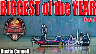 The BIGGEST Tournament on MY HOME LAKE! - MLF Redcrest - Lay Lake - Day 1