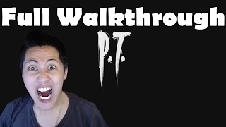 P.T. Full Walkthrough Part 1 Gameplay Let's Play Playthrough Review 1080p Ending