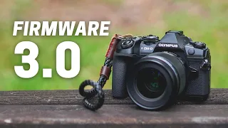 Firmware 3.0 for Olympus E-M1 Mark II