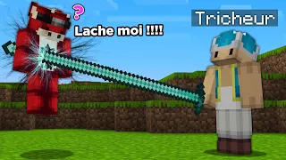 Il a Triché avec des Items GÉANT pour me Piéger lors d'un Manhunt !!