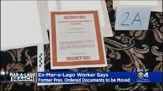 Trump Employee Claims They Were Ordered To Move Classified Documents At Mar-A-Lago