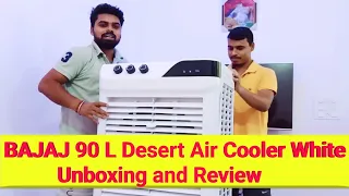BAJAJ 90 L Desert Air Cooler  White, DMH90 NEO (480116 Unboxing & Review 2023 #jitendraiaf #youtube