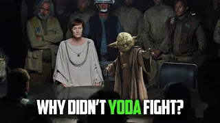 Why Didn't YODA Leave Exile to Fight the Empire?