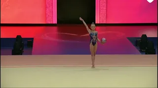 Stiliana Nikolova (BUL) Ball Qualification 40th FIG Rhythmic Gymnastics World Championships 2023