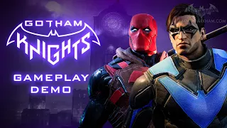Gotham Knights - Nightwing and Red Hood Gameplay Demo