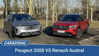 Comparatif statique - Le Peugeot 3008 affronte le Renault Austral