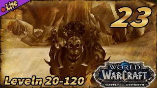 🔴WoW: Battle for Azeroth: Zandalari Troll 20-120 »Deutsch« Part 23 Wir treffen den Lichtkönig