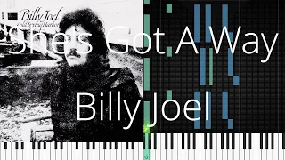 🎹 She's Got A Way, Billy Joel, Synthesia Piano Tutorial
