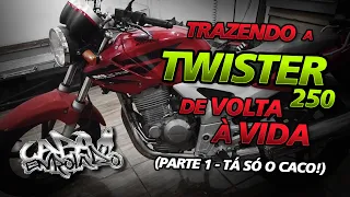 Trazendo a Twister 250 de Volta à Vida (Parte 1 de 2)