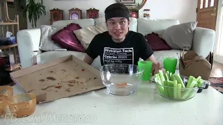 Matt Stonie! 20,000 Calorie Superbowl Challenge (Wings, Doritos, Pizza...)