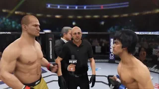 Junior Dos Santos vs. Bruce Lee (EA sports UFC 3) - CPU vs. CPU