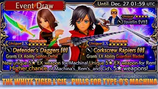 #126 [GL] DFFOO: A WHITE TIGER L'CIE EMERGES - Pulls for FFType-0's Machina