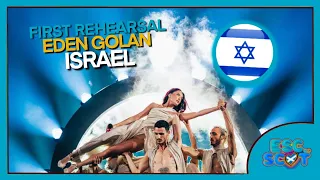 🇮🇱 Israel First Rehearsal | REACTION | Eden Golan "Hurricane" Eurovision 2024