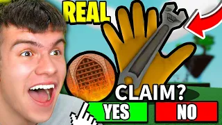 *REAL* How To Get The TINKERER GLOVE + GREAT ESCAPE BADGE! Roblox Slap Battles
