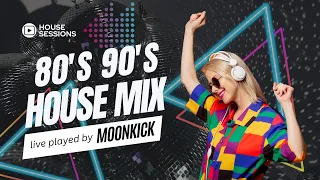 🎙️80' 90' HITS📻HOUSE MIX🎷| MOONKICK | EPISODE 08 | 1 HOUR RETRO VIBES ✨